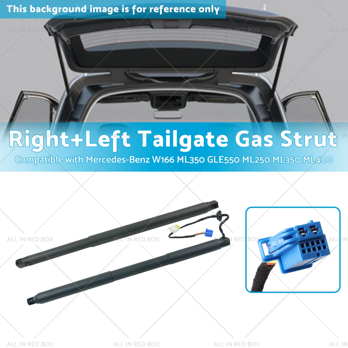 Rear Right Left Tailgate Gas Strut Suitable for Mercedes Benz W166 ML350