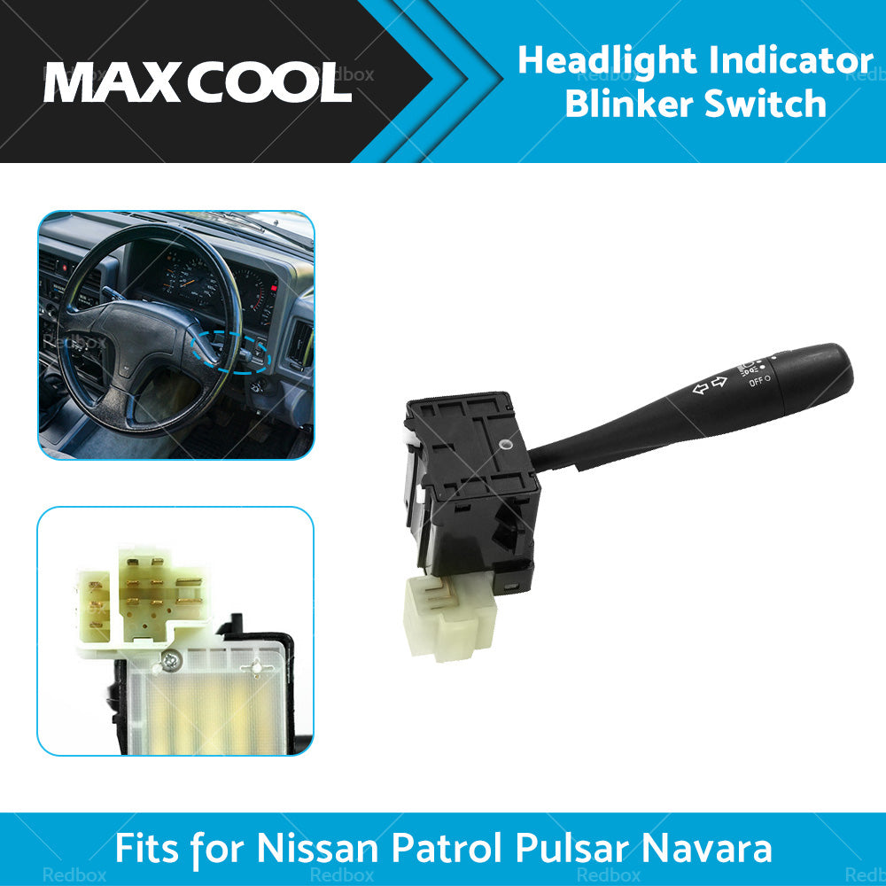 Headlight Indicator Blinker Switch Fits For Nissan Patrol GQ Pulsar Navara D21