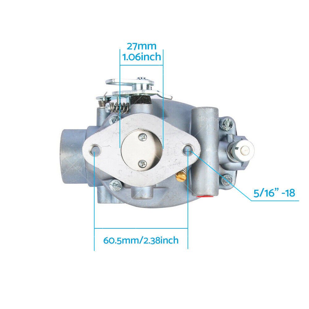 Carburetor Fit For Massey Ferguson MF Tractor TO20 TO30 TE20 Replace 181644M1
