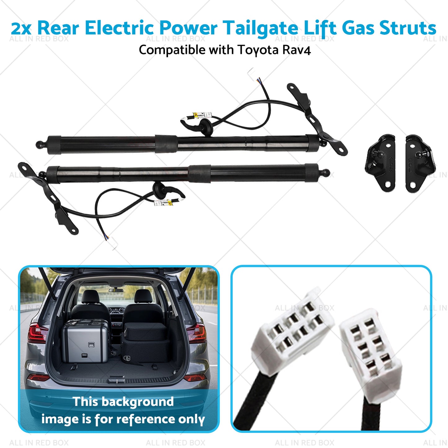 {{ Pair Rear Electric Power Tailgate Lift Gas Struts Suitable For Toyota Rav4 }} - Buy Car Parts Online at {{ Kaka Auto Parts }}.