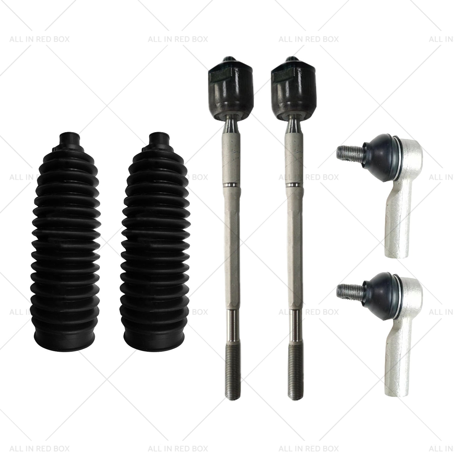 {{ 6PCS Inner Rack Tie Rod End Kit Suitablefor 05-15 Toyota Hilux 4WD GGN25R KUN26R }} - Buy Car Parts Online at {{ Kaka Auto Parts }}.