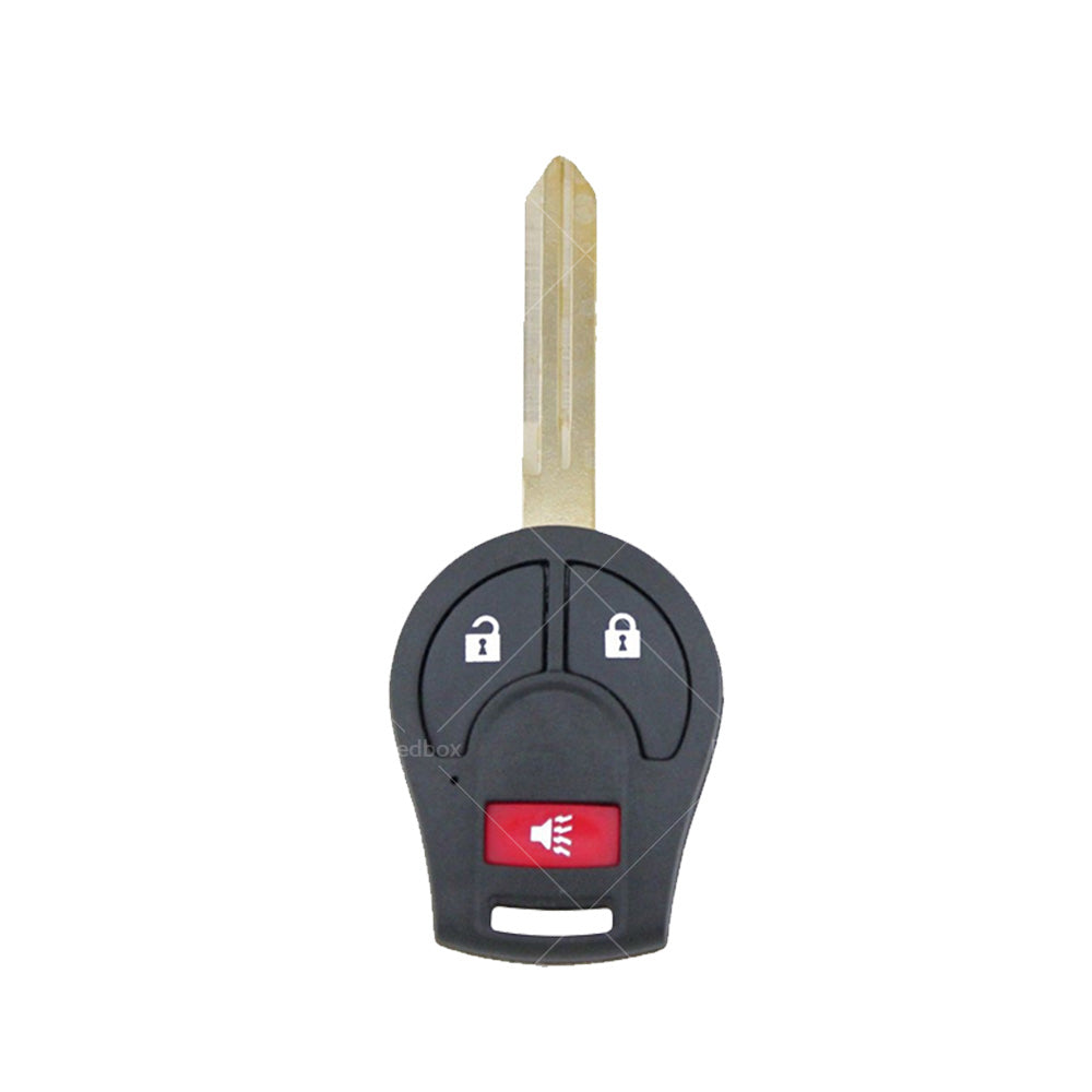 3 Buttons 433MHz Car Remote Key For Nissan X-Trail T31 Tiida Micra Pulsar Almera