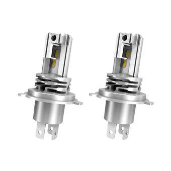 compare product 2x H4 LED Headlight Bulbs Kit 6000K High & Low Beam Replacement Globes