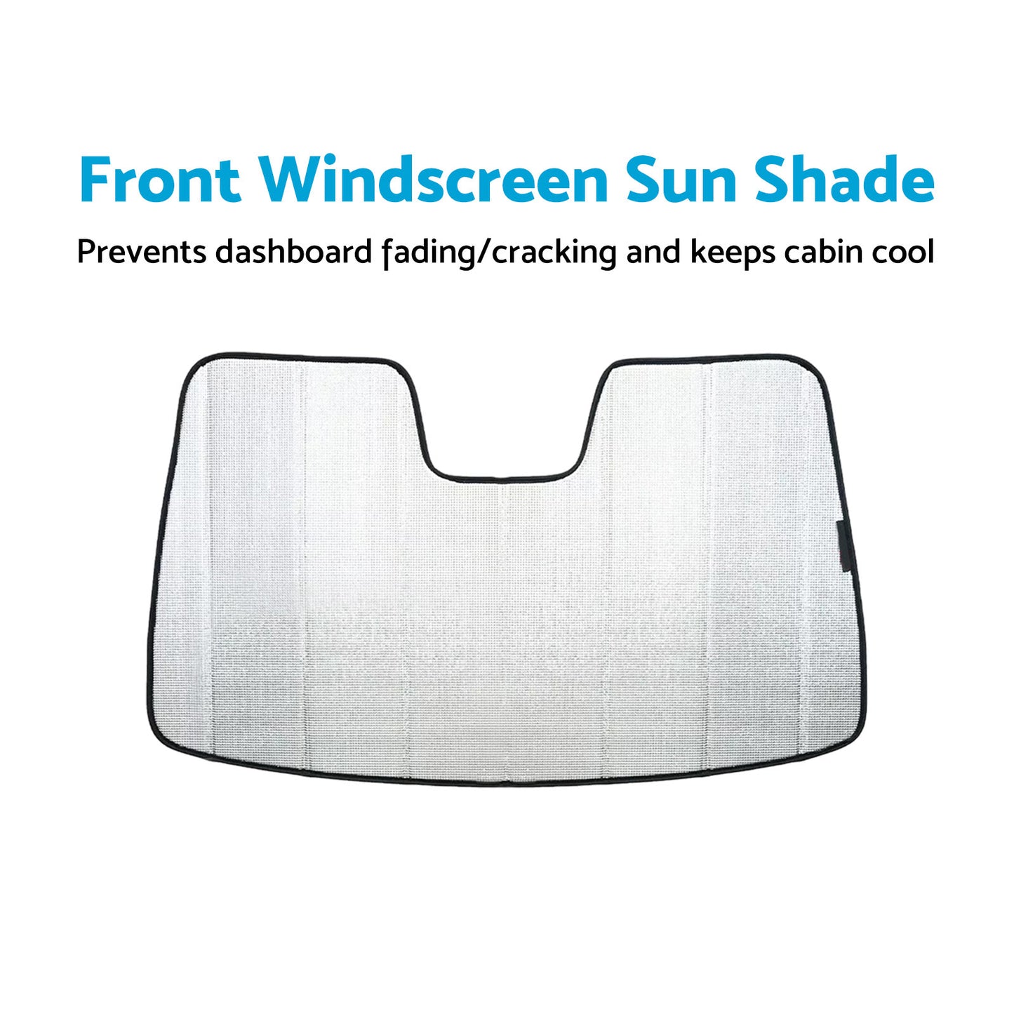 1x Front Windscreen Sun Shade Suitable For Ford Everest P703/U704 3rd Gen 22- Front