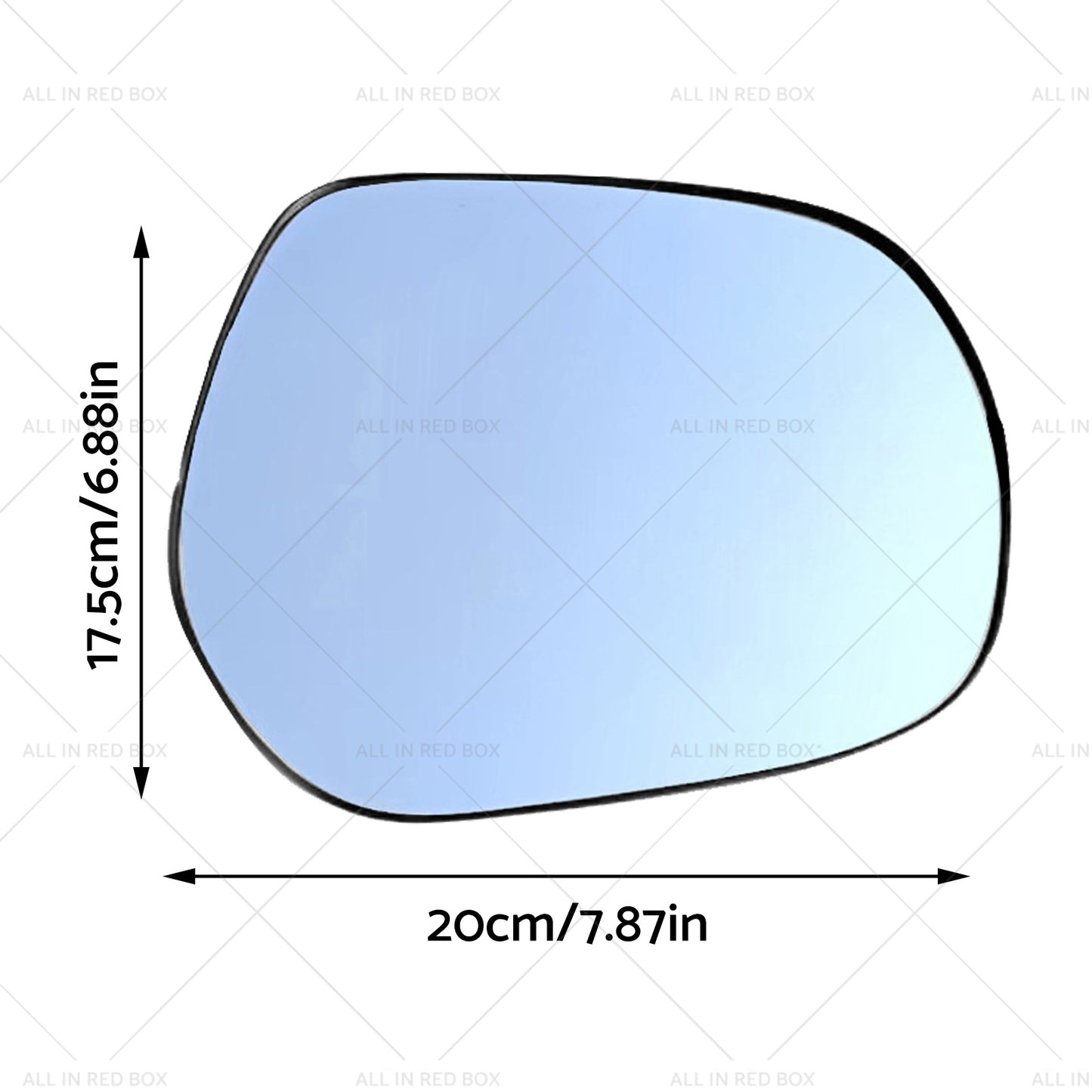 {{ Right Side mirror glass with Plate Suitable for Toyota LandCruiser Prado 150 09- }} - Buy Car Parts Online at {{ Kaka Auto Parts }}.