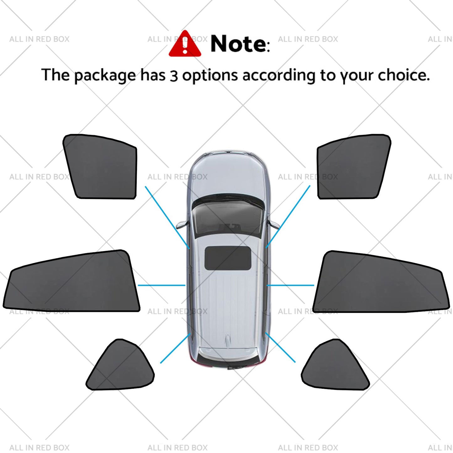 {{ Magnetic Car Window Sun Shades Suitable for Subaru XV/Impreza 2017-2023 }} - Buy Car Parts Online at {{ Kaka Auto Parts }}.