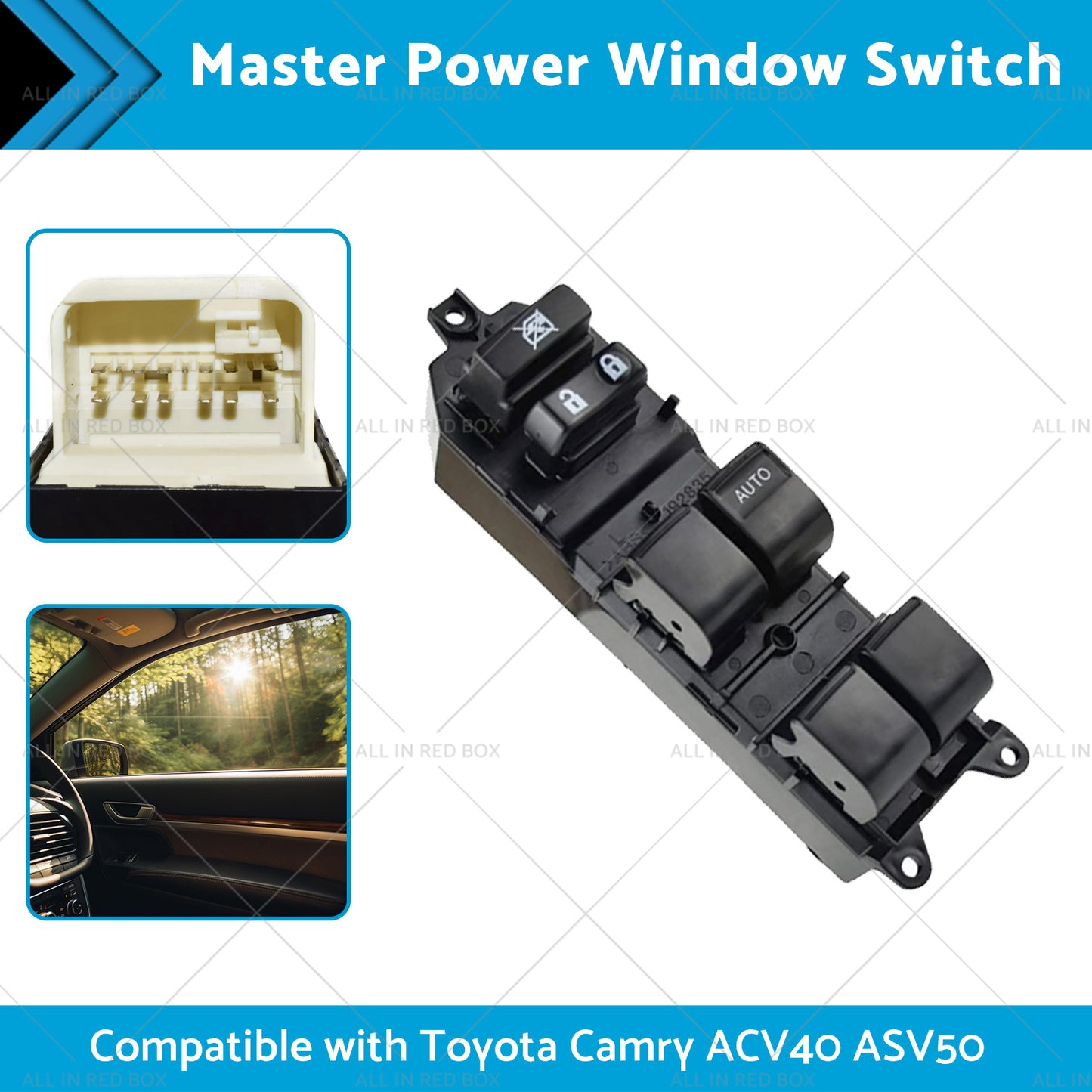 {{ 8482006090 Master Power Window Switch Suitablefor Toyota Camry ACV40 ASV50 Yaris }} - Buy Car Parts Online at {{ Kaka Auto Parts }}.