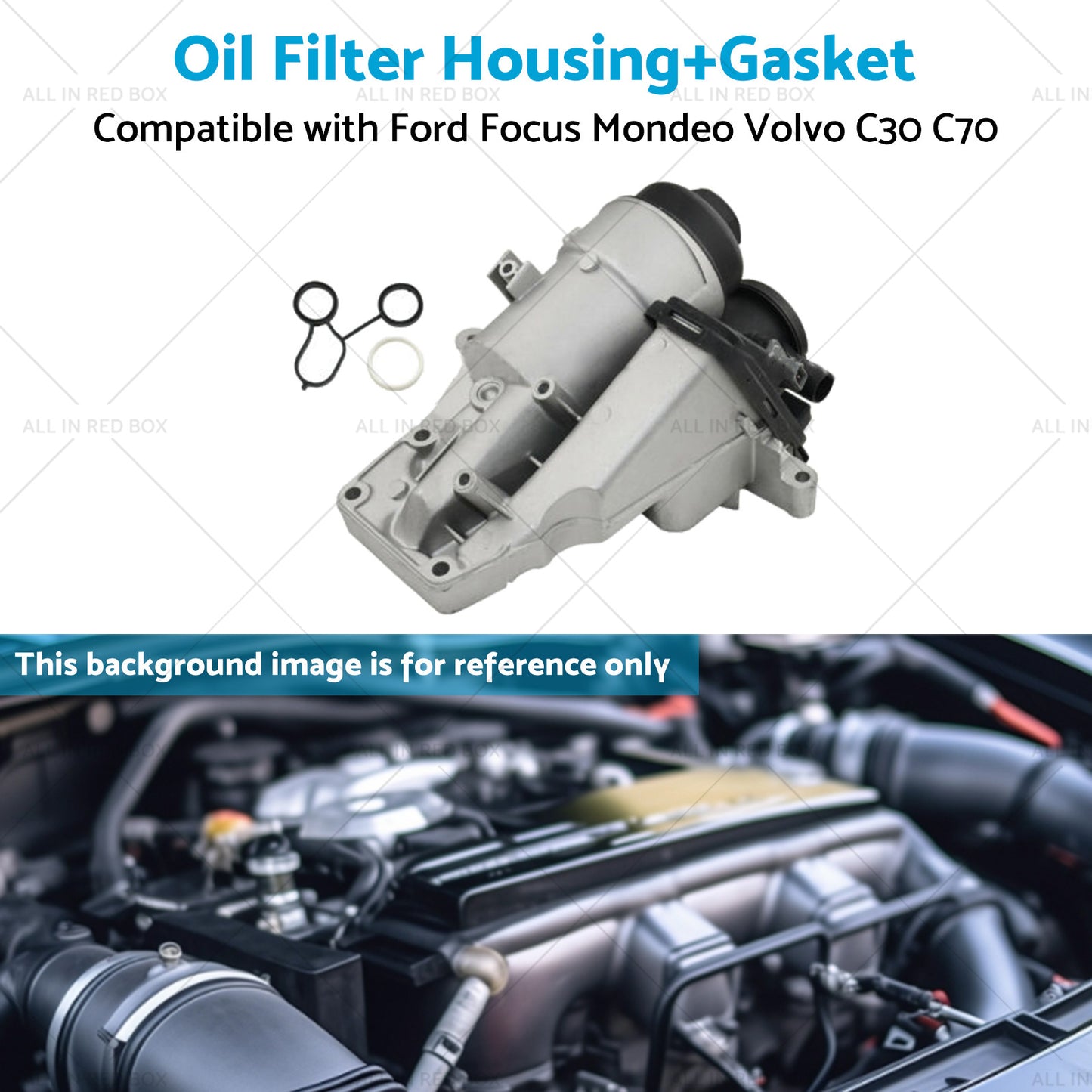 {{ Valve Oil Trap Oil Filter Housing Suitable for Volvo C30 C70 V50 04-15 31338685 }} - Buy Car Parts Online at {{ Kaka Auto Parts }}.