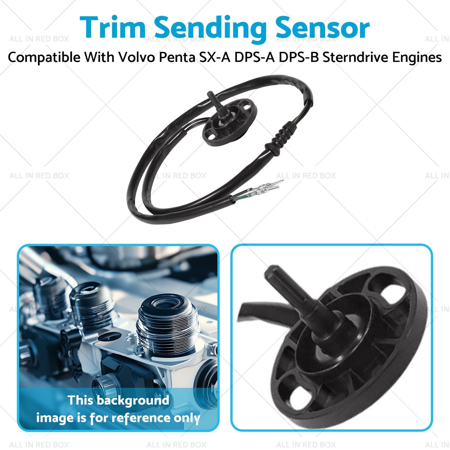 Trim Sending Sensor Suitable For Volvo Penta TSK-A-32 TSK-A-42-NPT TSK-A-52-NPT