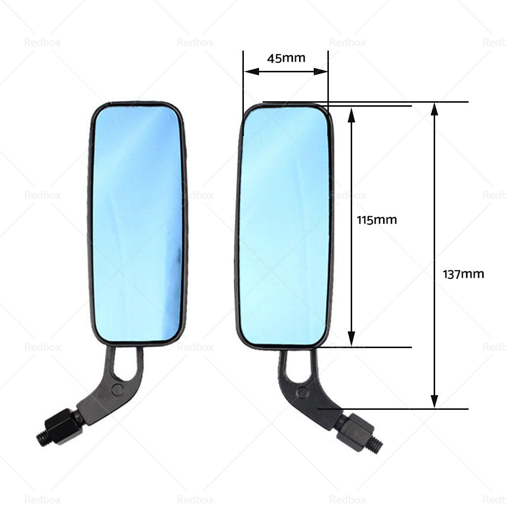 {{ 8 10mm Motorcycle Mirror Suitable For Chopper Cruiser Bobber Racer Cafe Scootor }} - Buy Car Parts Online at {{ Kaka Auto Parts }}.