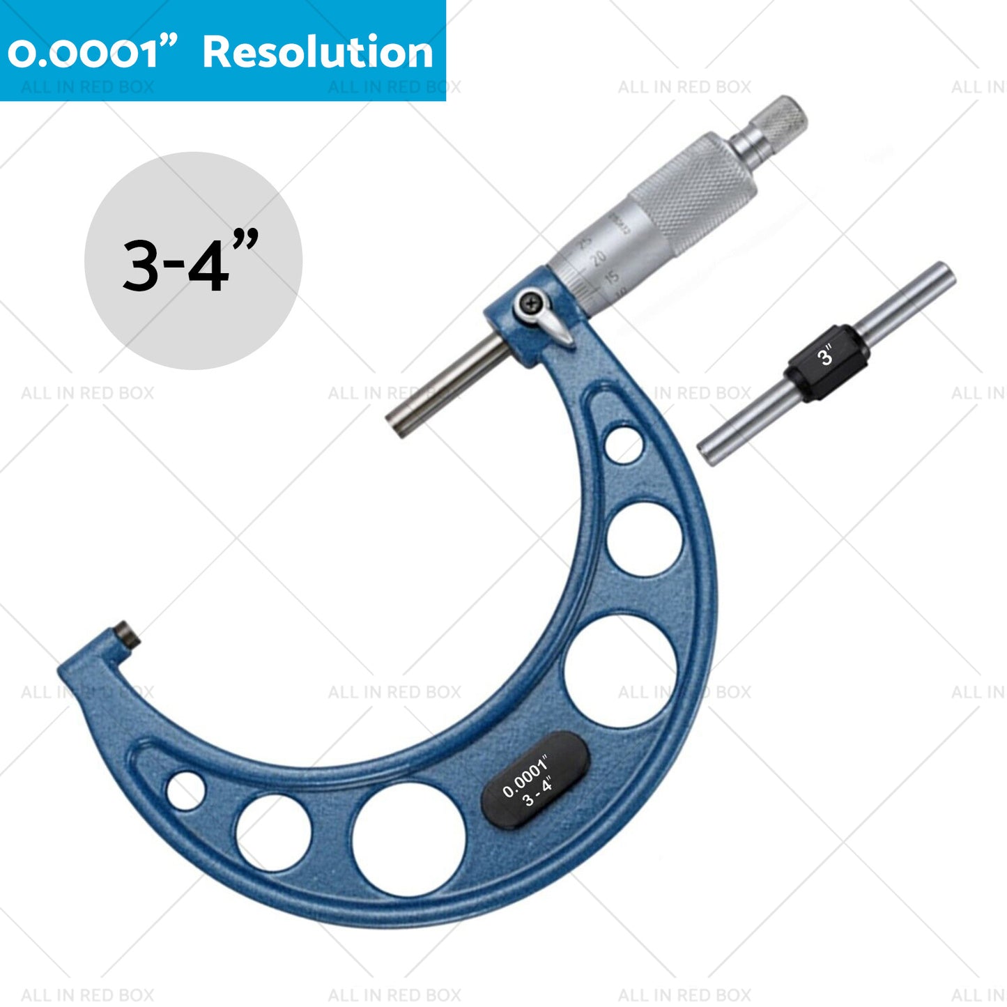{{ 6pcs or set 0-6 inch Outside Micrometer set Machinist Tool Carbide 0. 0001 inch }} - Buy Car Parts Online at {{ Kaka Auto Parts }}.