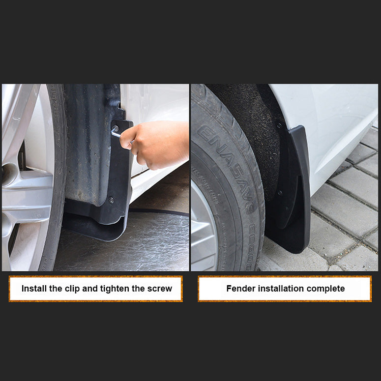 For MG ZS 2018 - Onward 4Pcs Splash Guard Fenders Mud Flap Mudguards Front Rear