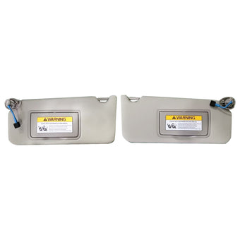 compare product Pair Sun Visor w/ Light & Mirror Suitable For Honda Accord 83280TA5A51ZA 08-17