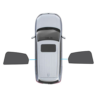 compare product 2x Rear Magnetic Car Window Sun Shades Suitable for Mazda CX-3 CX3 2015-Current