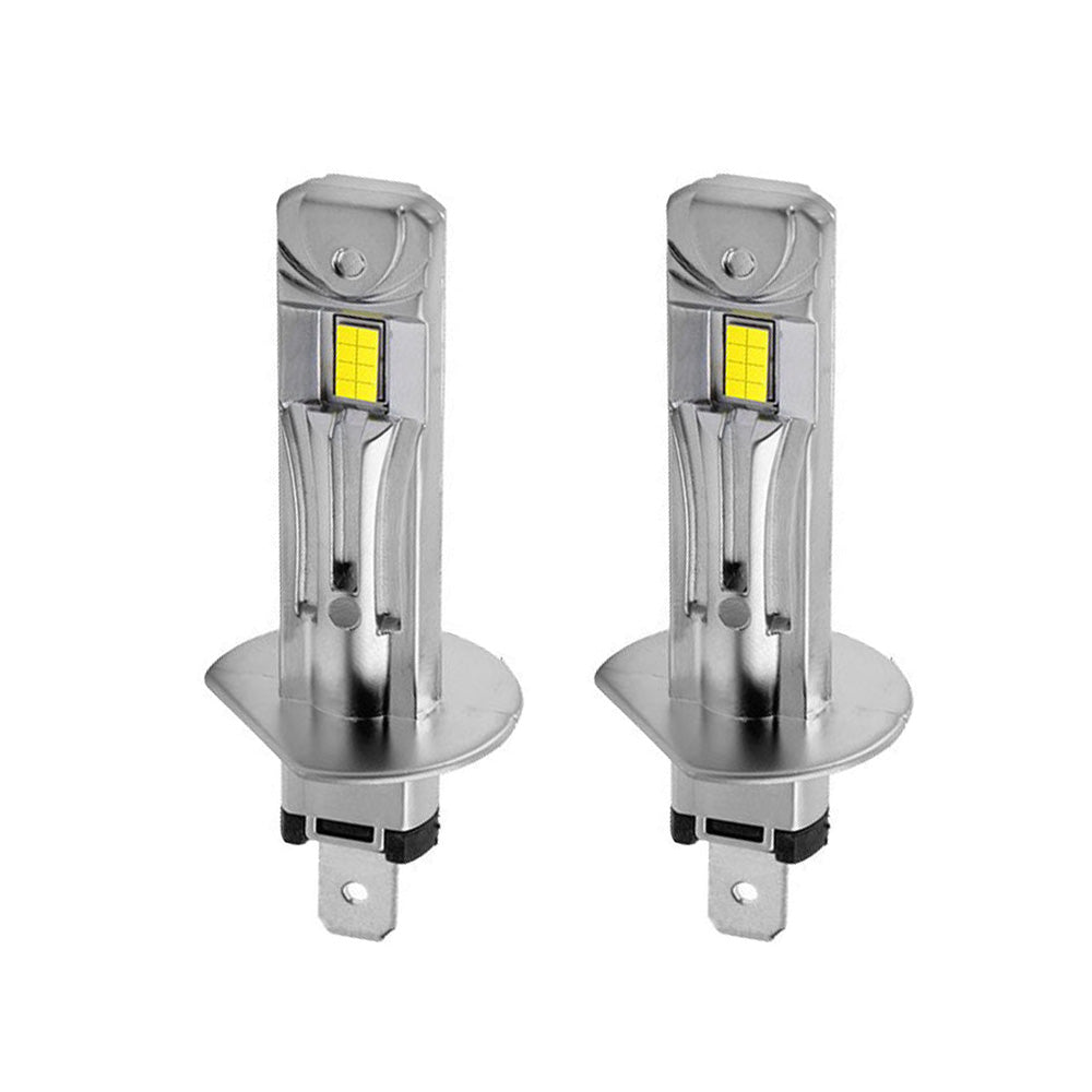 {{ 2PC H1 LED Headlight Kit 220W 30000LM Globes Car Bulbs High Low Beam 6000K White }} - Buy Car Parts Online at {{ Kaka Auto Parts }}.