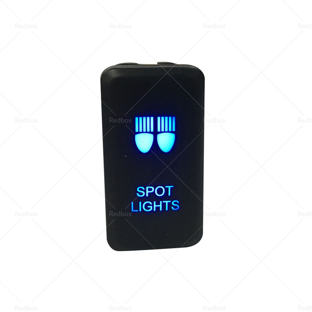 {{ Suitable for Landcruiser Prado Hilux 4Runner SPOT LIGHTS BLUE LED Push Switch }} - Buy Car Parts Online at {{ Kaka Auto Parts }}.