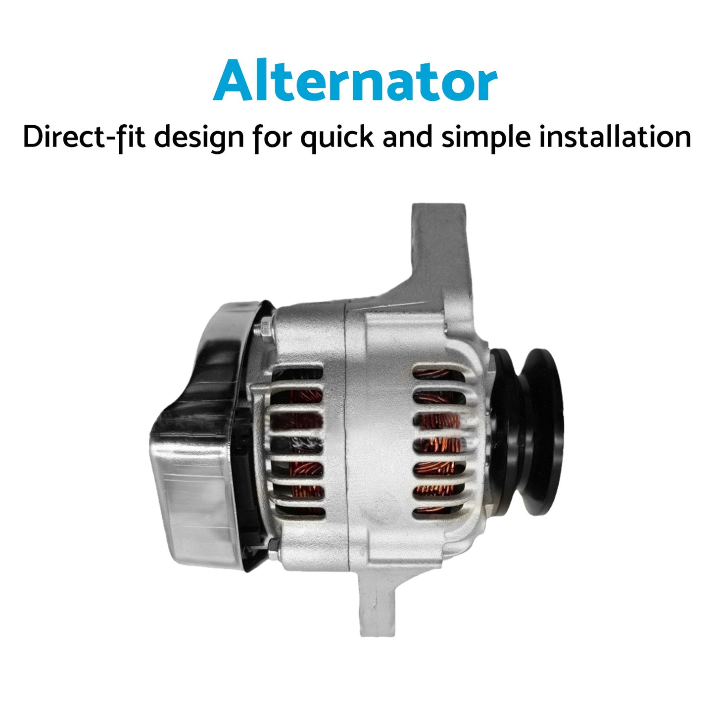 {{ Alternator Suitable For Kubota Many Models 12V & 40Amps 100211-1670 16231-24011 }} - Buy Car Parts Online at {{ Kaka Auto Parts }}.