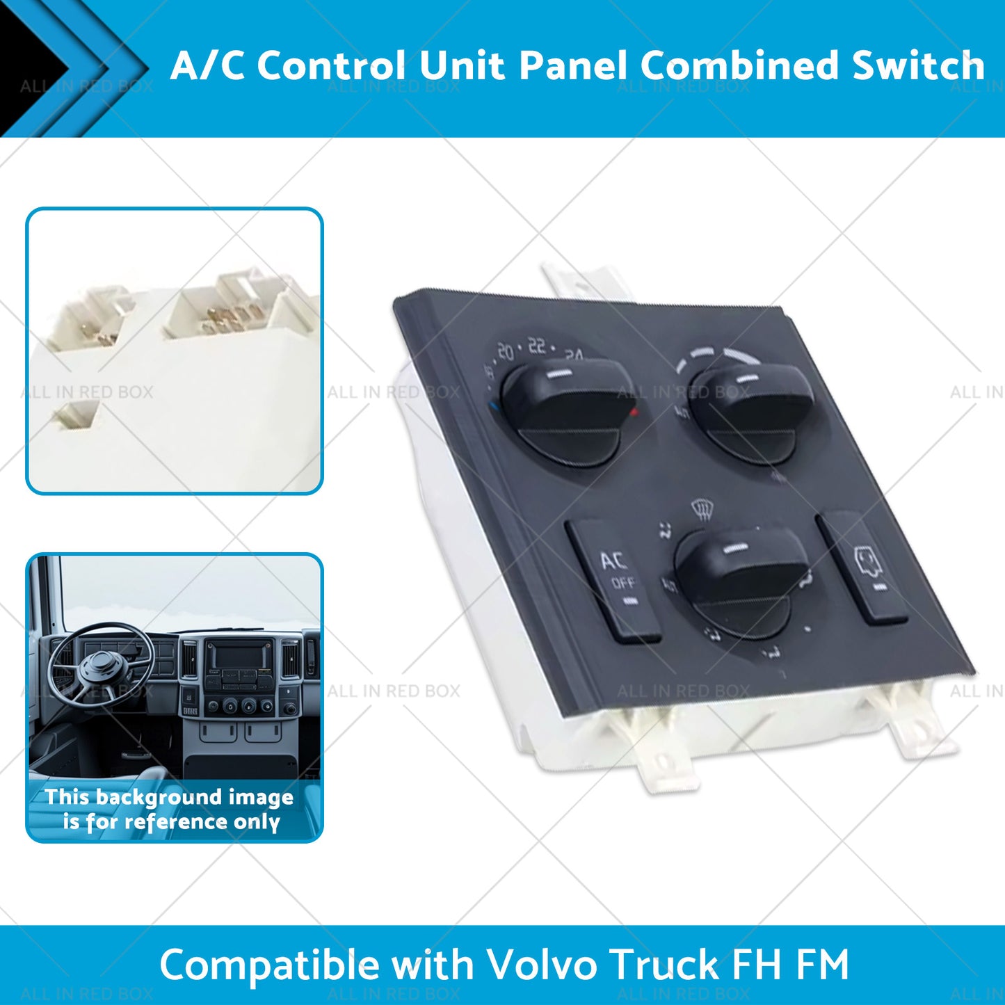 {{ 21272395 21318123 A or C Control Unit Panel Combined Switch Suitable for Truck FM }} - Buy Car Parts Online at {{ Kaka Auto Parts }}.