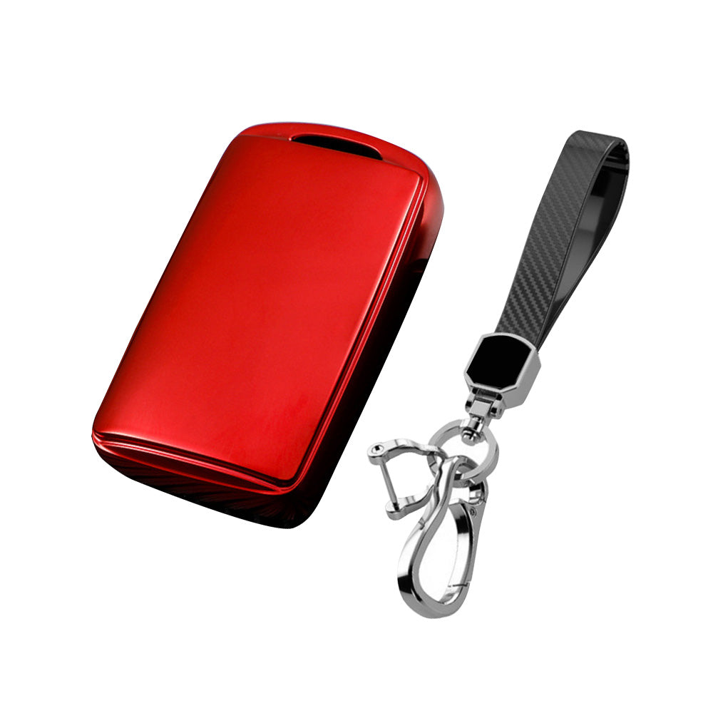 {{ Remote Car Key Fob Cover Case Shell Keychain Suitable For Mazda 3/6/CX-5, CX-30, CX-9 }} - Buy Car Parts Online at {{ Kaka Auto Parts }}.
