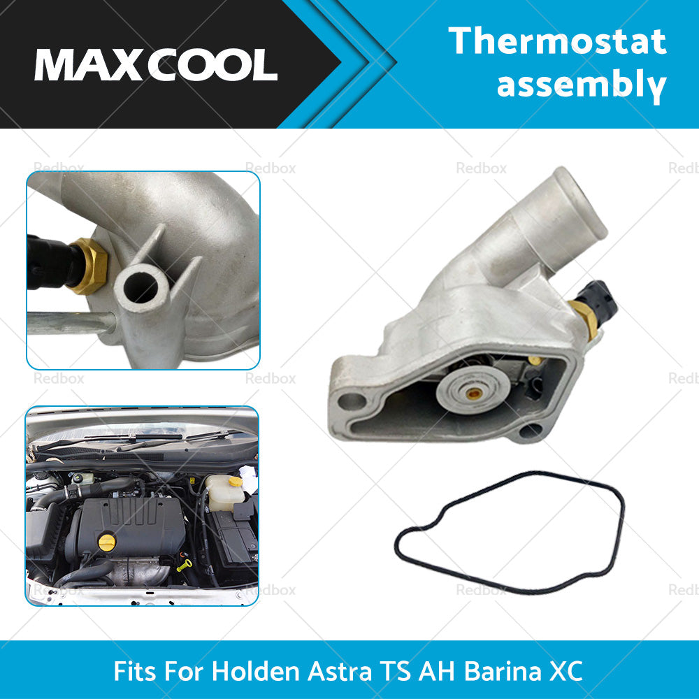 {{ Thermostat and Housing with Switch Assembly For Holden Astra TS AH and Barina XC AU }} - Buy Car Parts Online at {{ Kaka Auto Parts }}.