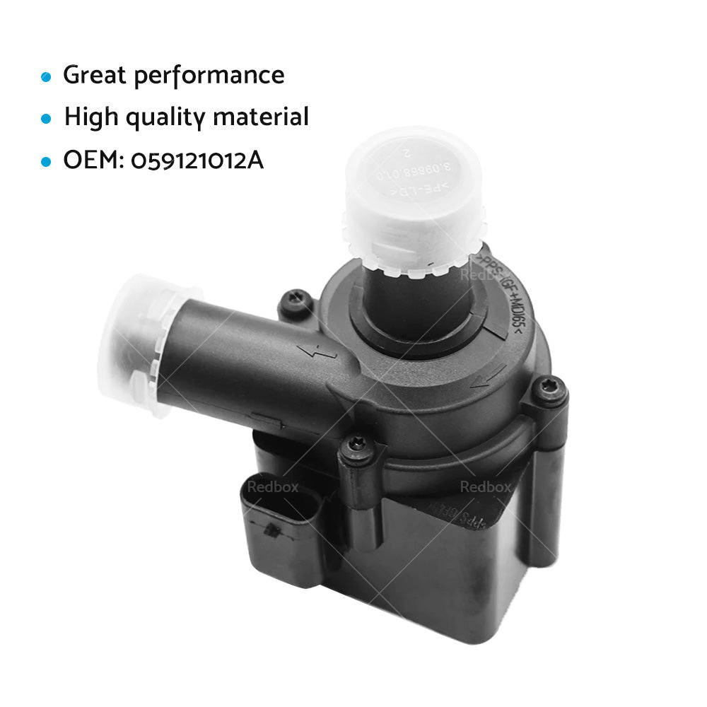 Auxiliary Coolant Water Pump Fits For Audi A4 A5 A6 A8 Q5 VW Touarge 059121012A
