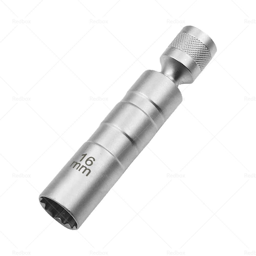 {{ 14/16 MM Thin Wall Magnetic Swivel Spark Plug Socket 12Point Removal Tools }} - Buy Car Parts Online at {{ Kaka Auto Parts }}.