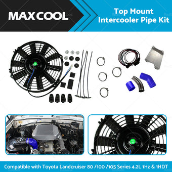 compare product Intercooler Piping Kit Suitable For Landcruiser Toyota 80 or 100 or 105 Series 4. 2 1HZ