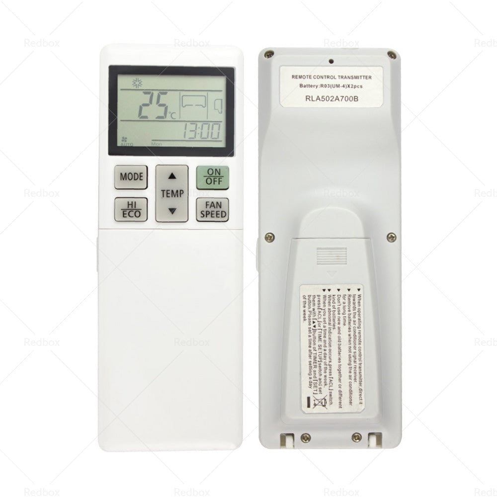 A or C Air Conditioner Remote Control RLA502A700B Suitable for Mitsubishi Heavy Ind