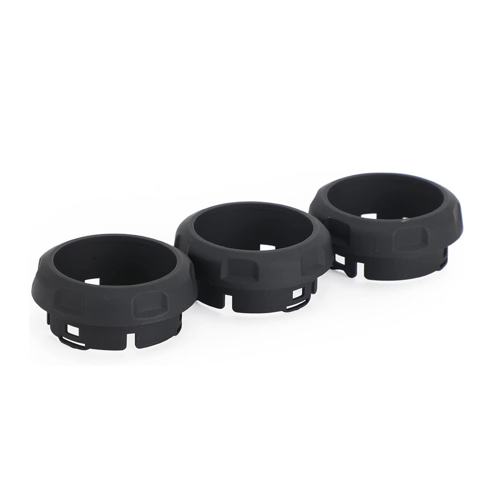 3x AC Switch Knob Trim Suitable For Land Rover Discovery 4 Range Rover Sport