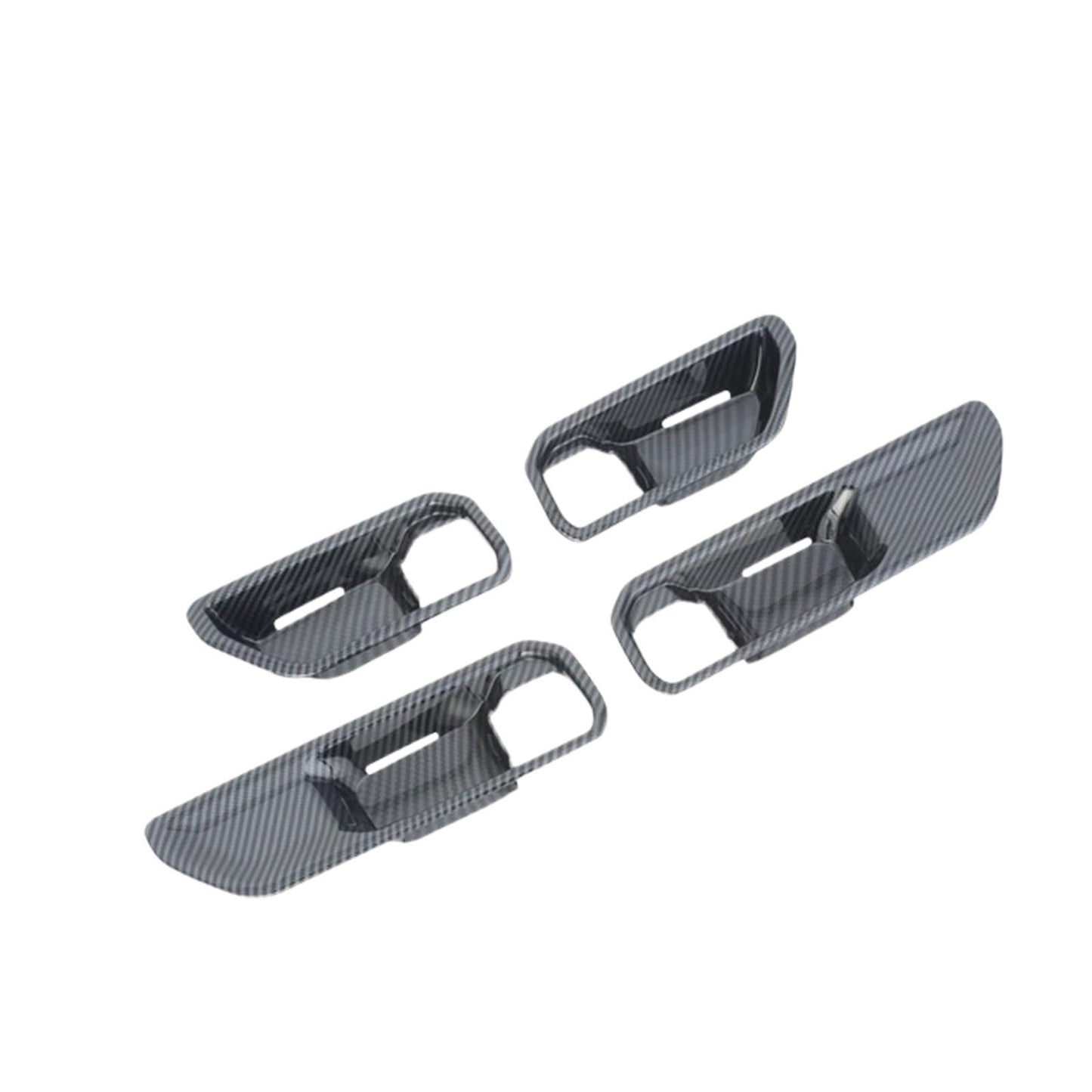 Carbon Inner Door Handle Bowl Cover Trim Suitable For Toyota Prado LC250 24-25