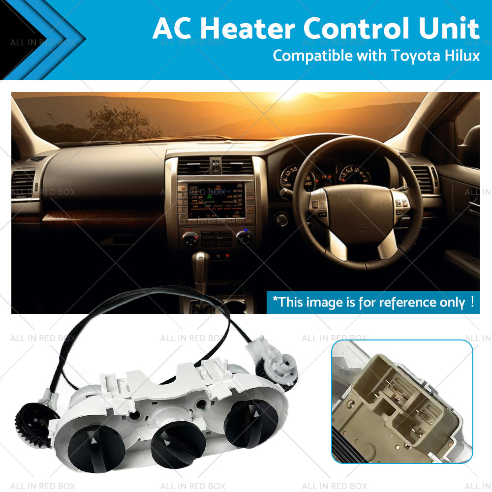 {{ A C Heater Control Unit NON Climate Control Type Suitable for Toyota Hilux 05-11 }} - Buy Car Parts Online at {{ Kaka Auto Parts }}.