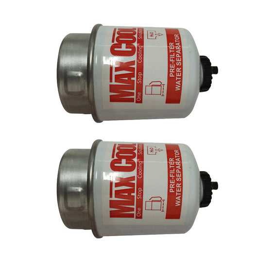 2x 3.6in Replacement Fuel Filter Element 30 Micron Suitable For 31863 Fuel Water Separator
