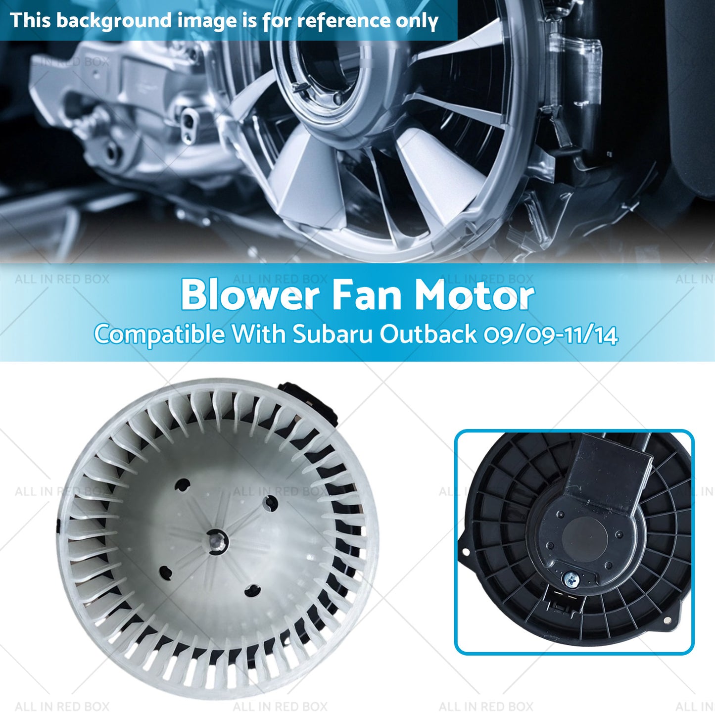 {{ HVAC Blower Fan Motor 2 Pins Dashboard Suitable For Subaru Outback 2009-2014 }} - Buy Car Parts Online at {{ Kaka Auto Parts }}.