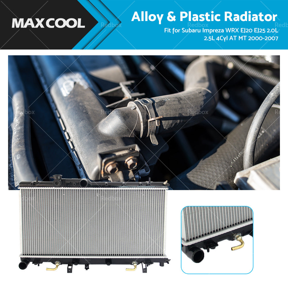 Radiator For Subaru Impreza WRX EJ20 EJ25 2. 0L 2. 5L 4Cyl AT MT 2000-2007