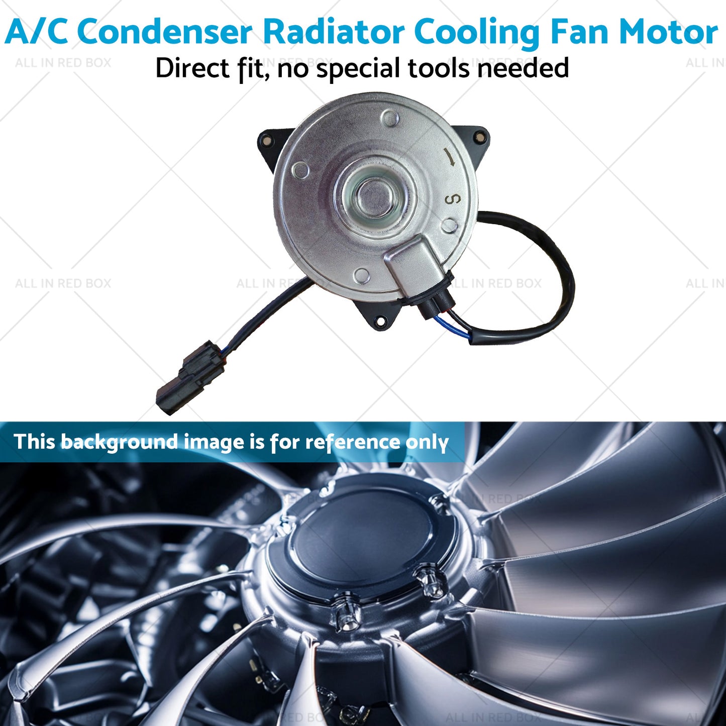 {{ A/C Condenser Radiator Cooling Fan Motor Suitable For Honda Accord 19030-R40-A01 }} - Buy Car Parts Online at {{ Kaka Auto Parts }}.