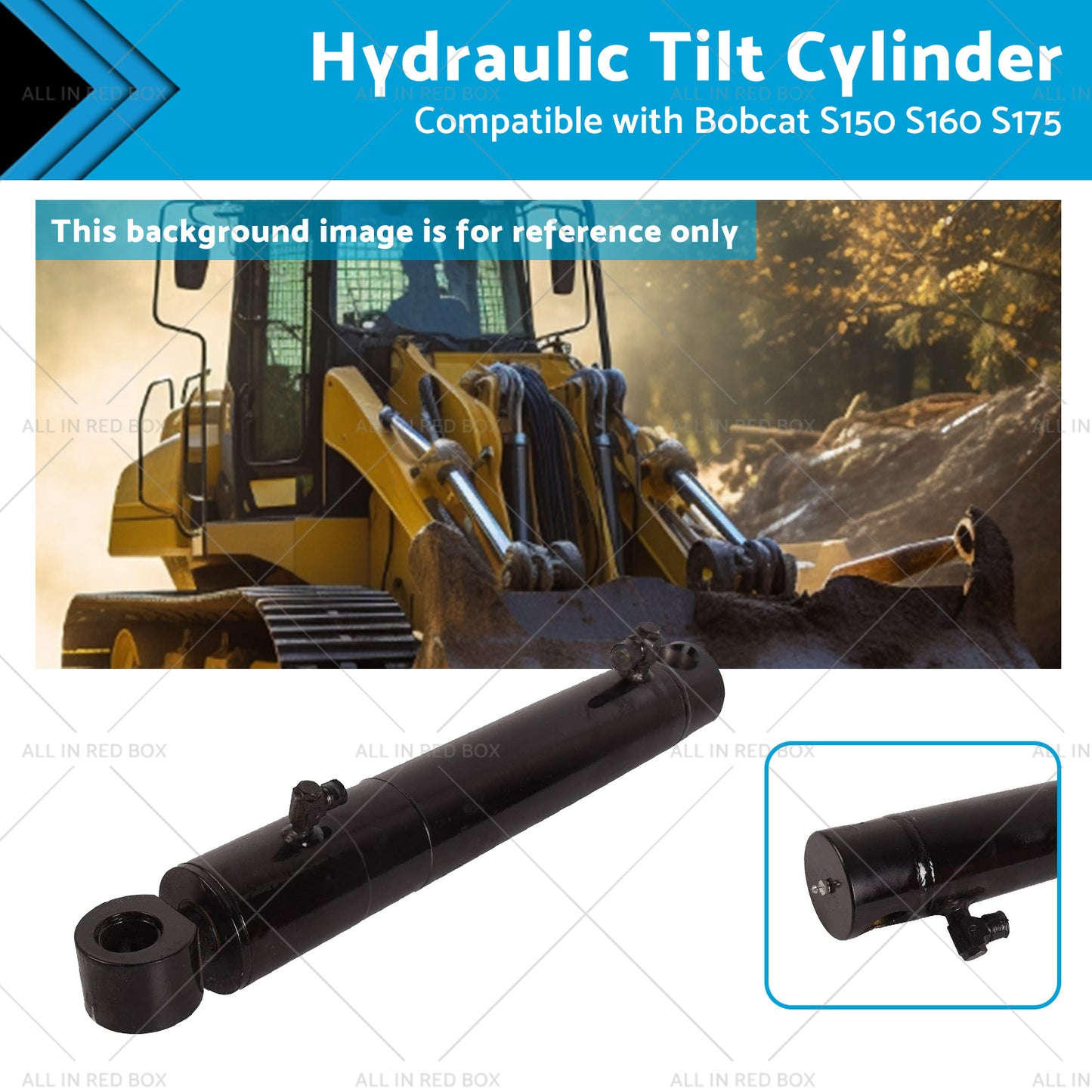 {{ 7117174 Hydraulic Tilt Cylinder Suitable for Bobcat 773 S150 S160 S175 S185 S205 }} - Buy Car Parts Online at {{ Kaka Auto Parts }}.
