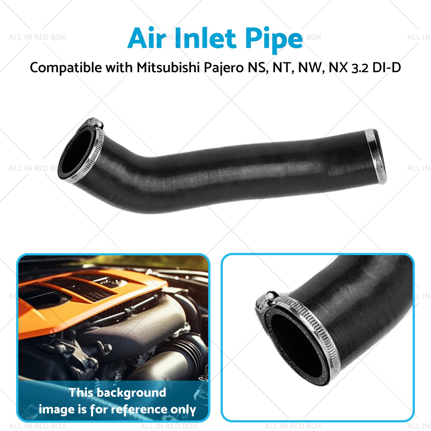 {{ Charge Air Pipe Inlet Hose Suitable for Mitsubishi Pajero IV V80 1505A361 }} - Buy Car Parts Online at {{ Kaka Auto Parts }}.