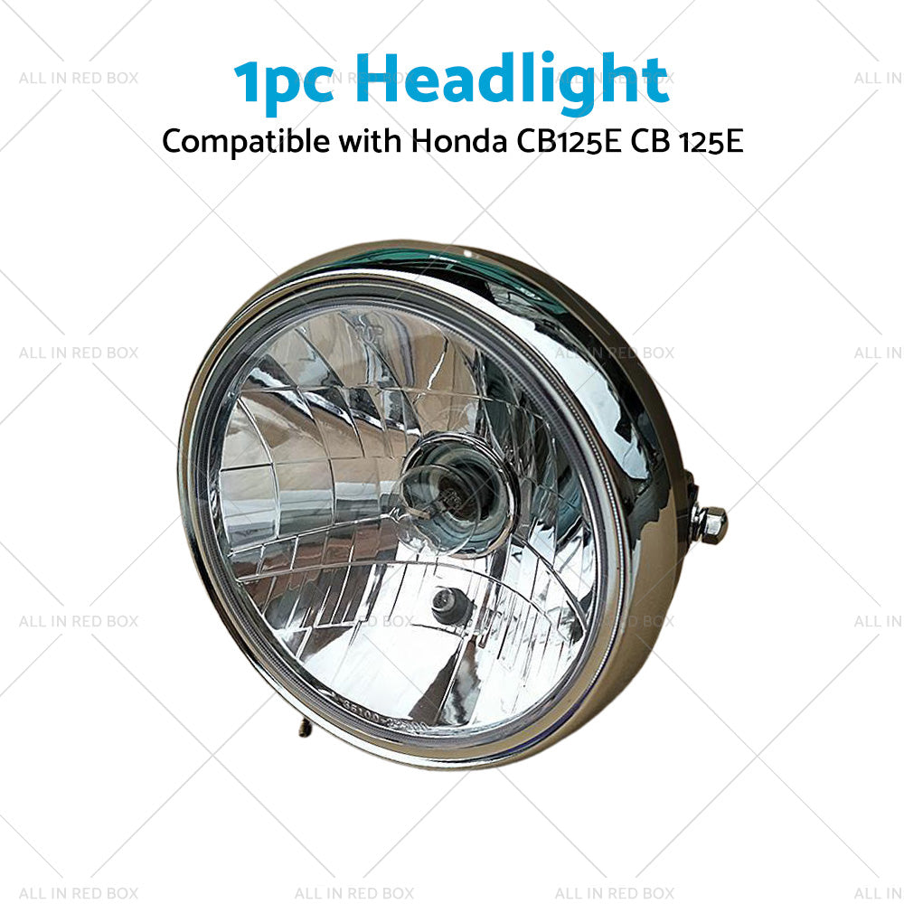 {{ Motorcycle Headlight Head Light Suitable For Honda CB125E CB 125E GLH125SH SH }} - Buy Car Parts Online at {{ Kaka Auto Parts }}.