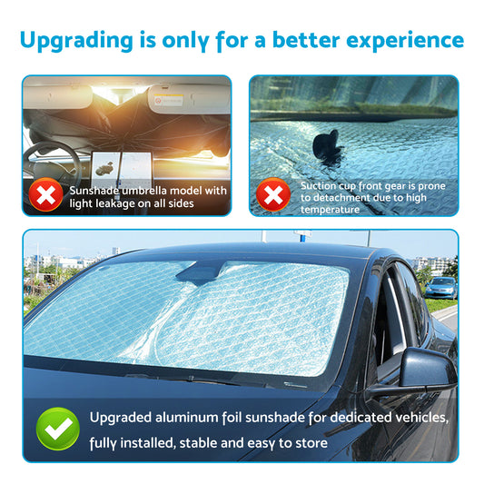 6-Layer Thick Windscreen Sun Shade Suitable For LDV G10 2015-2025 with UV Protection