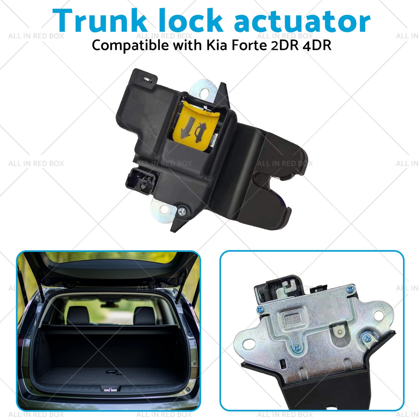 {{ Trunk Lock Actuator Suitable For 2013-2018 Kia Forte 2Dr 4Dr }} - Buy Car Parts Online at {{ Kaka Auto Parts }}.
