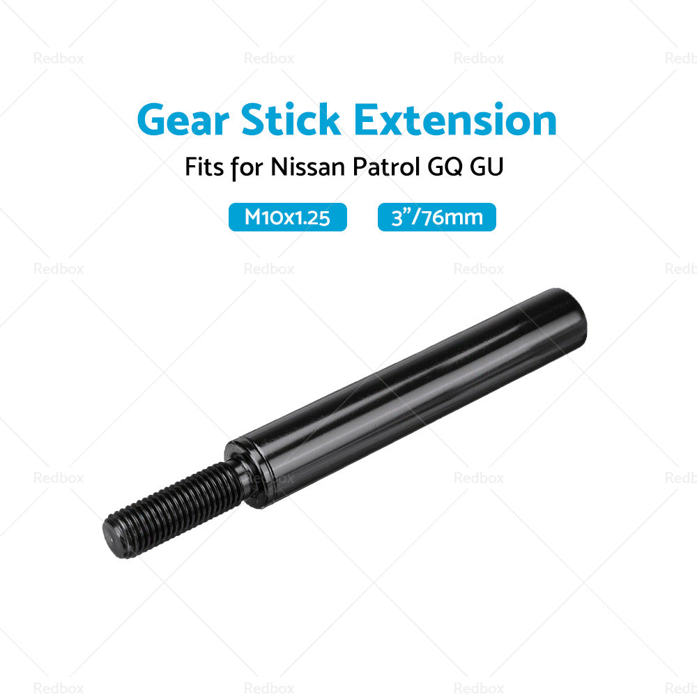 {{ 76mm Manual Gear Shifter Shift Knob Extension M10x1. 25mm For Nissan Patrol GQ GU }} - Buy Car Parts Online at {{ Kaka Auto Parts }}.