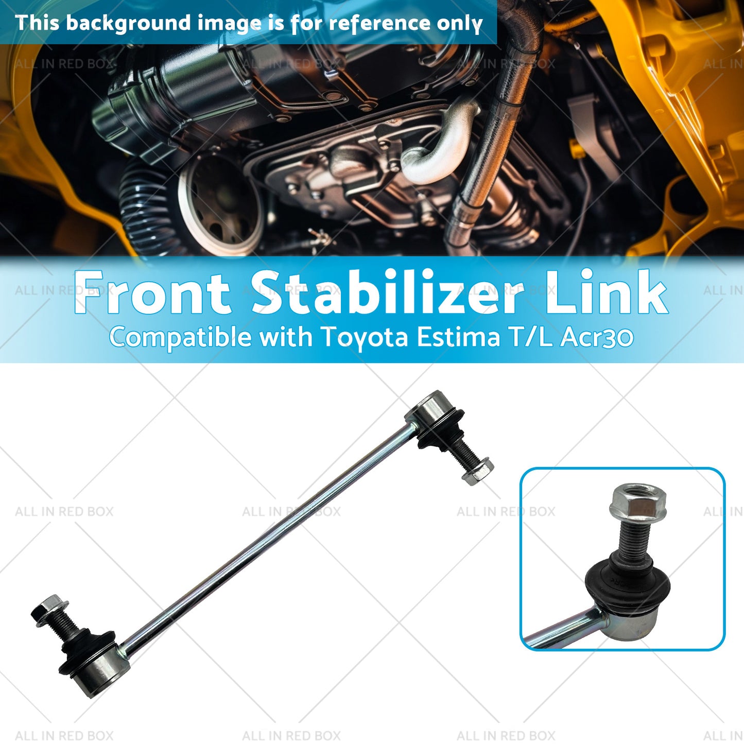 {{ Front Stabilizer Link or Sway Bar Link Suitable for 99-06 Toyota Estima T or L Acr30 }} - Buy Car Parts Online at {{ Kaka Auto Parts }}.