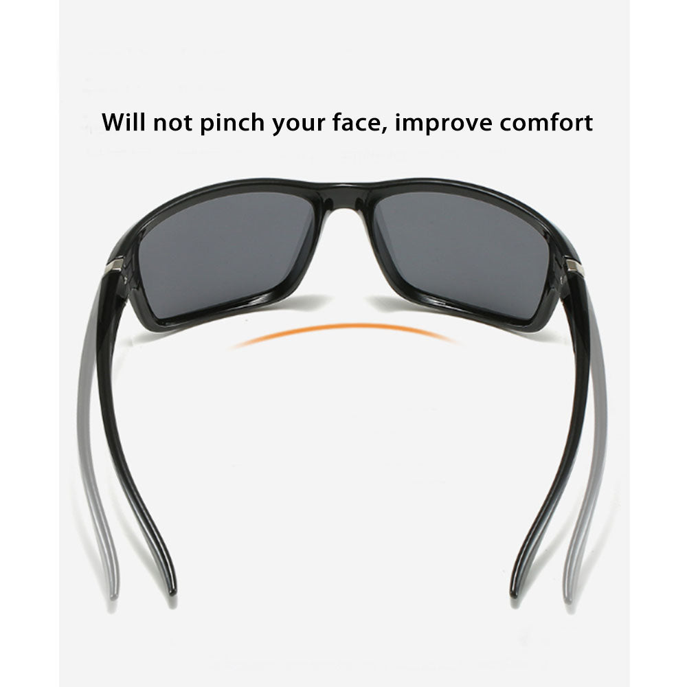 Men Polarized Sports Sunglasses Running Cycling Wrap Around Fishing Driving