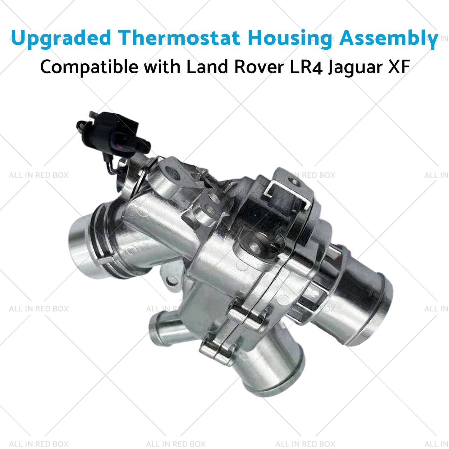 {{ Upgraded Thermostat Housing Assembly Suitable for Land Rover LR4 Jaguar XF 3. 0L }} - Buy Car Parts Online at {{ Kaka Auto Parts }}.