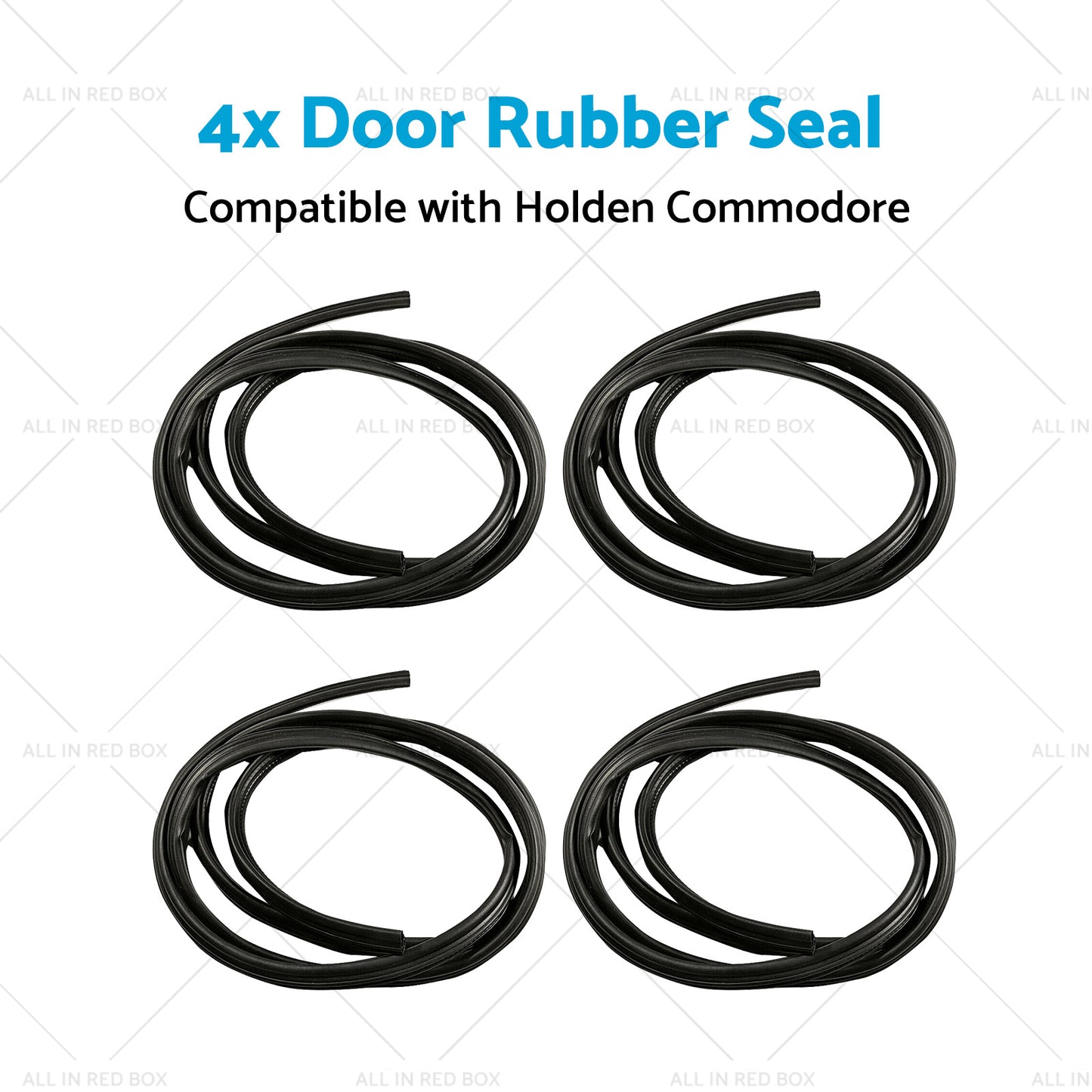 {{ Front or Rear Door Rubber Seal Rubber Suitable for Holden Commodore VN VP VR VS 4x }} - Buy Car Parts Online at {{ Kaka Auto Parts }}.