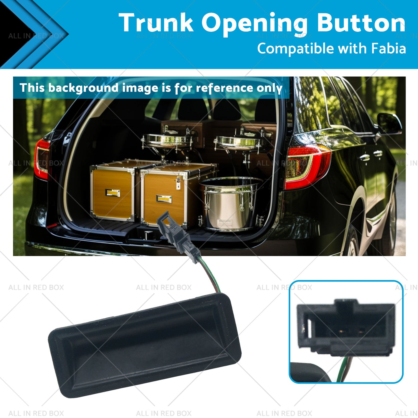 {{ Trunk Opening Button Suitable for Fabia 2007 6Y0827574K 20299005 6Y0827574J }} - Buy Car Parts Online at {{ Kaka Auto Parts }}.