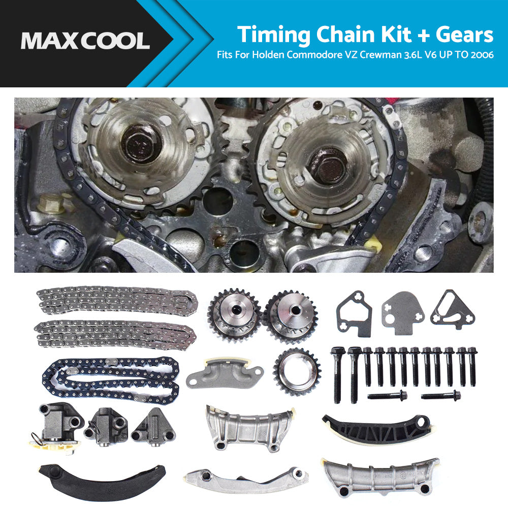 {{ Timing Chain Kit Gears For Holden Commodore VZ Crewman 3. 6L V6 UP TO 08 or 2006 }} - Buy Car Parts Online at {{ Kaka Auto Parts }}.