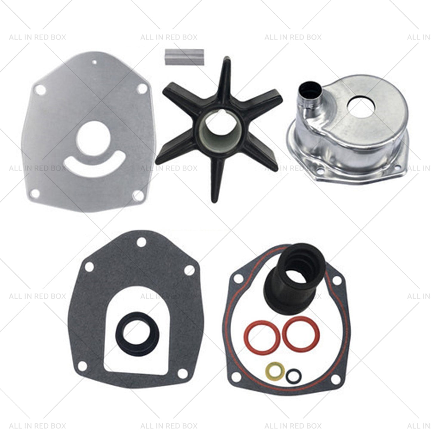 {{ Water Pump Impeller with Housing Kit Suitable for Outboards Mercury Mariner }} - Buy Car Parts Online at {{ Kaka Auto Parts }}.