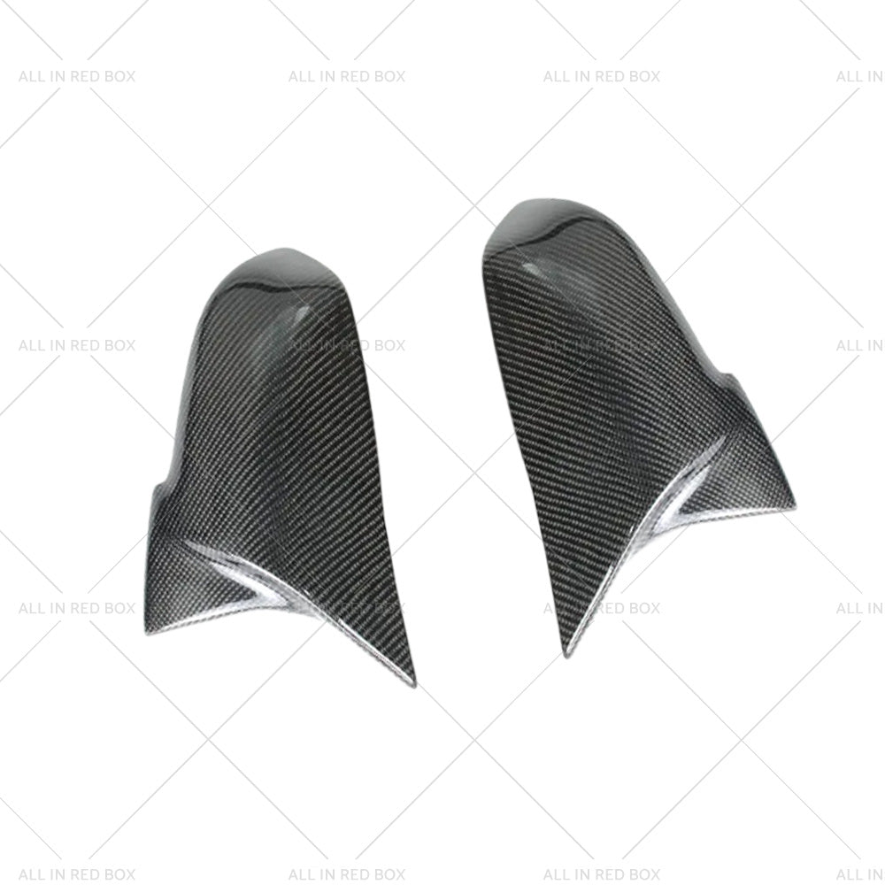{{ Carbon Fibre Side Mirror Cover Caps Suitable for BMW F20 F21 F22 Series 1 2 3 4 }} - Buy Car Parts Online at {{ Kaka Auto Parts }}.