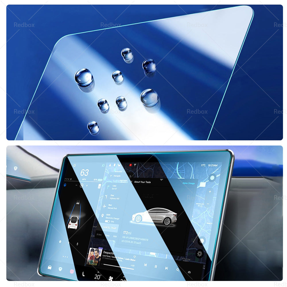 {{ Tempered Glass Screen Protector Center Control Suitable for BYD Atto3 Dolphin }} - Buy Car Parts Online at {{ Kaka Auto Parts }}.